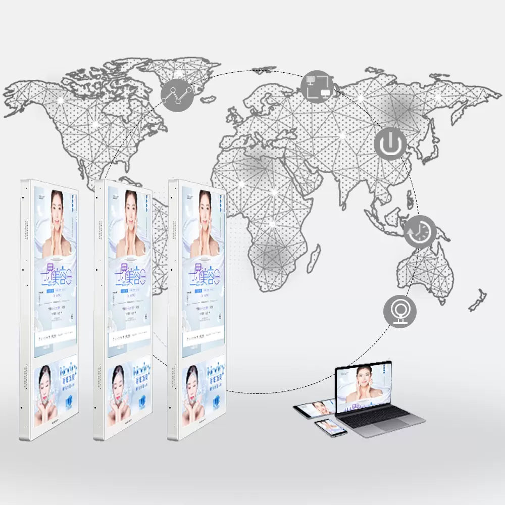 Remotely publish monitoring content