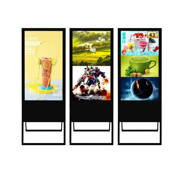 Portable Digital Signage LCD Screen Advertising Display floor stand
