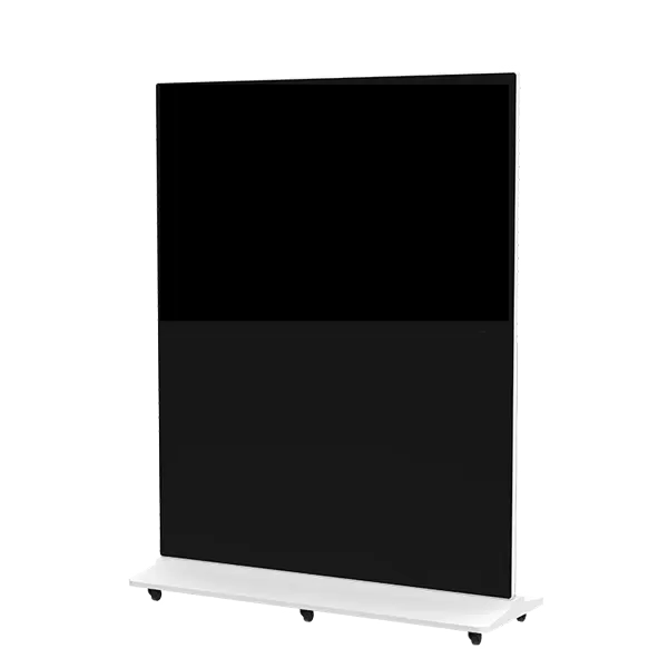 Vertical landscape advertising machine