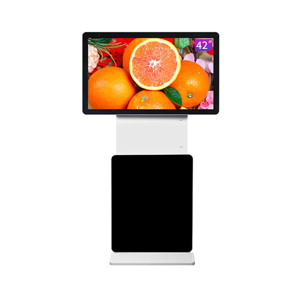 Vertical rotating advertising machine