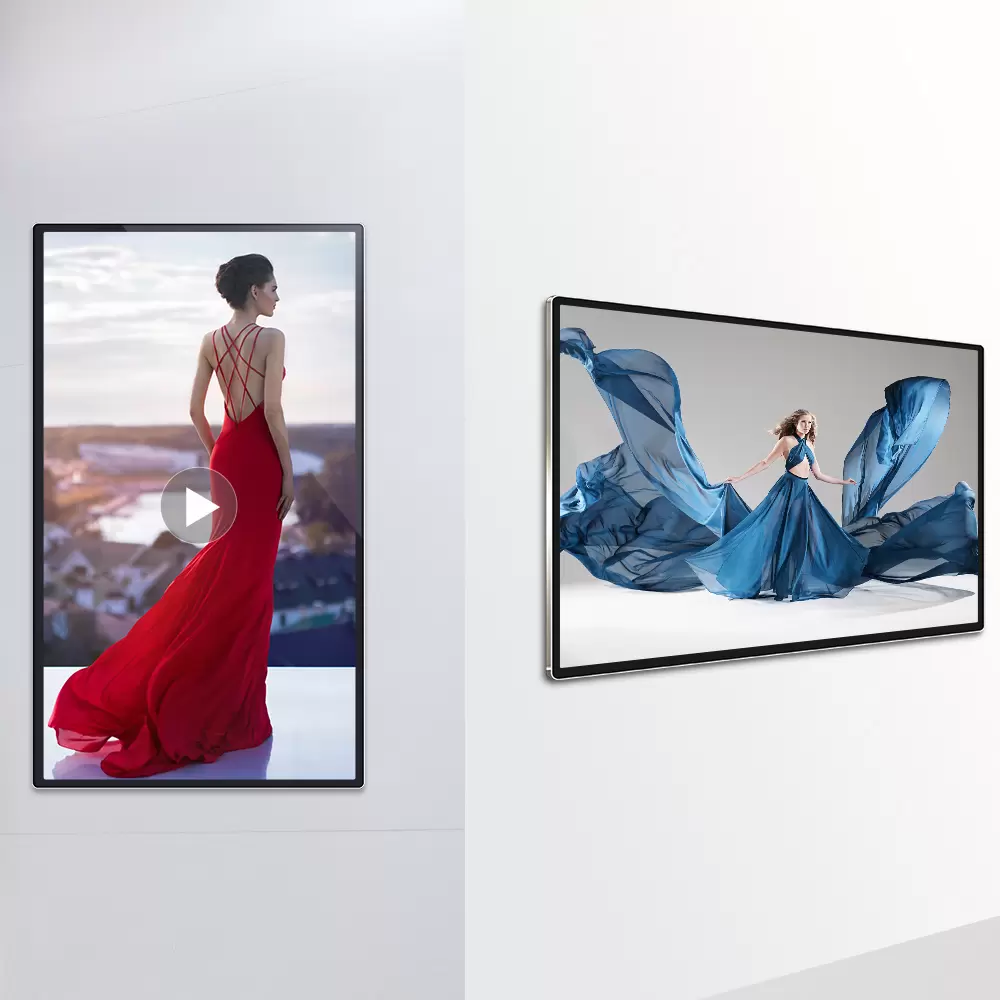 Horizontal and vertical screen switching freely
