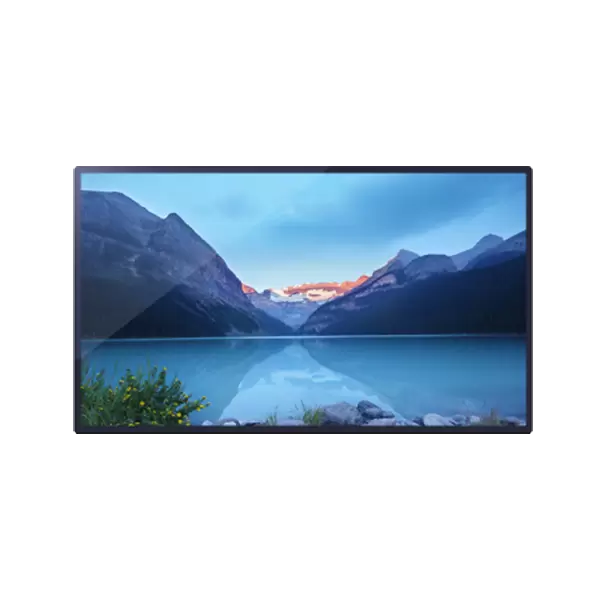 Capacitive wall mounted touch screen display