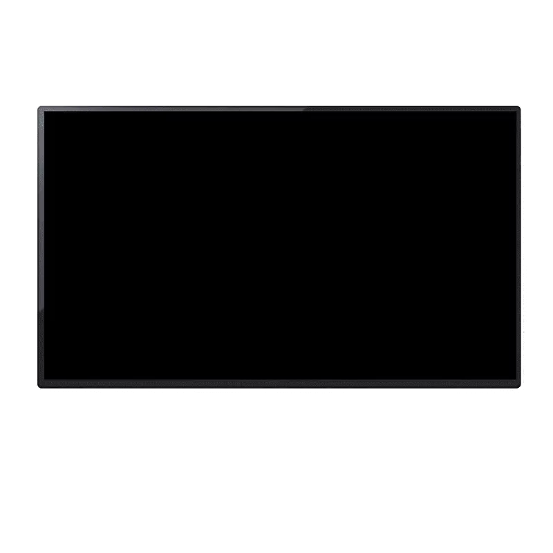 Infrared wall mounted touch screen display