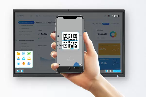 FVASEE All-in-One interactive panel helps Shenzhen Library to create smart conferences
