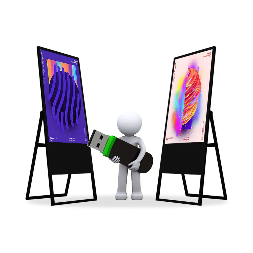 Strong digital signage software, stable operation