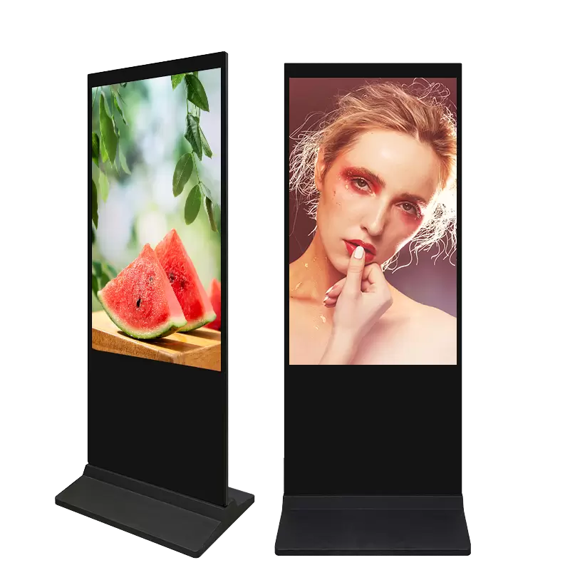 Vertical advertising machine