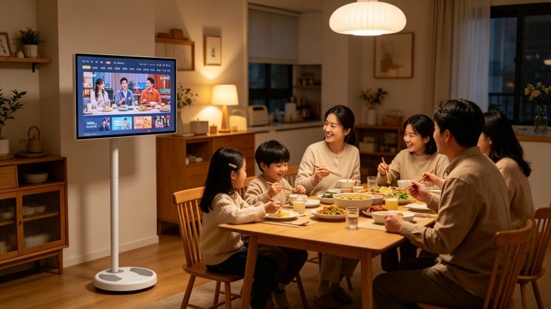 FVASEE Mobile Smart Display for Music Streaming | Portable Smart Entertainment Screen
