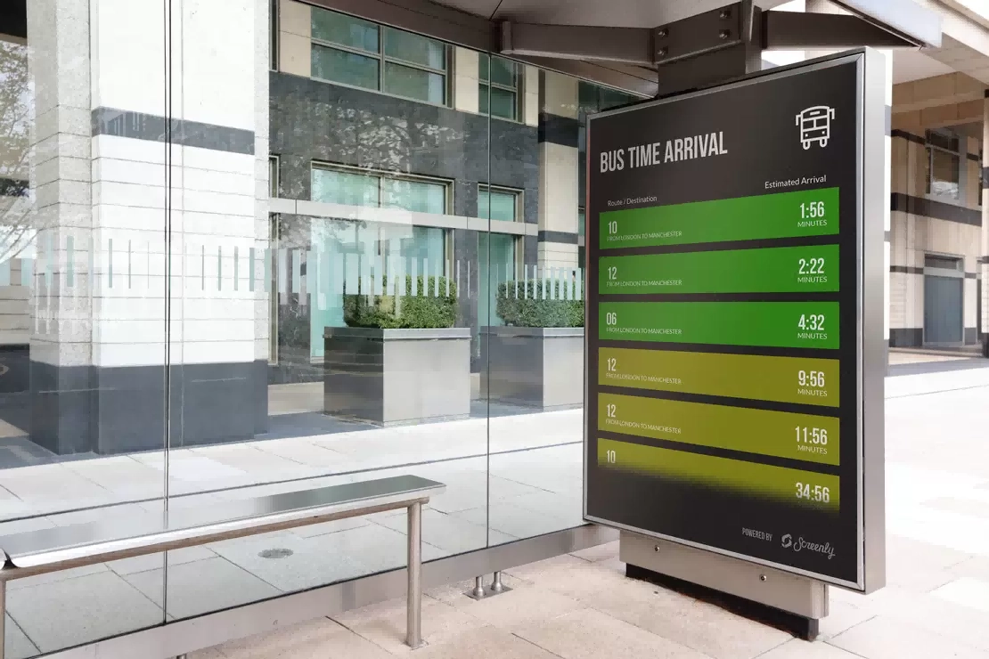What Makes Outdoor Bus Stop Digital Signage Reliable in Harsh Weather?